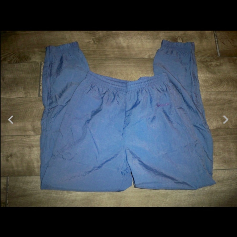 Vtg Reebok Track Suit Hip Hop Rap Jacket Pants Med - Picture 7 of 8